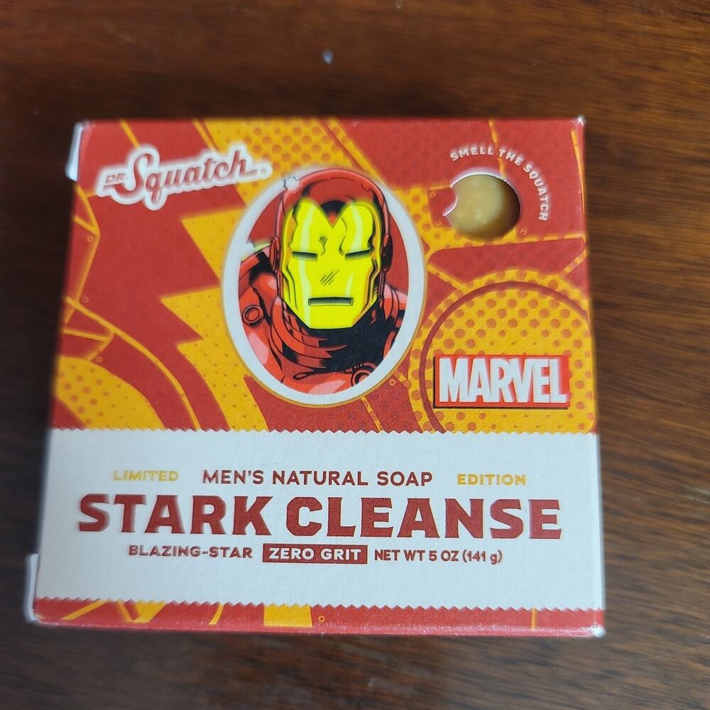 DR. SQUATCH Men's All Natural Bar Soap - Stark Cleanse - 5oz - Limited Edition